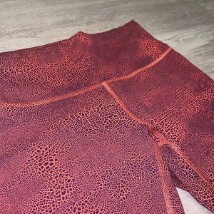 Lululemon wunder train biker shorts, size 8